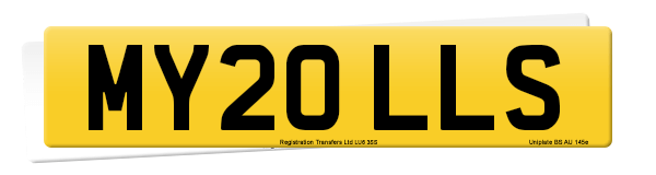 Registration number MY20 LLS